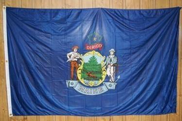 Maine Knitted Nylon 5 x 8 Flag