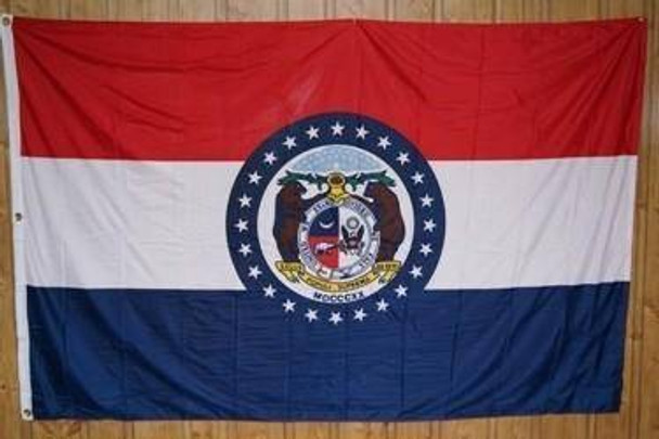 Missouri Knitted Nylon 5 x 8 Flag