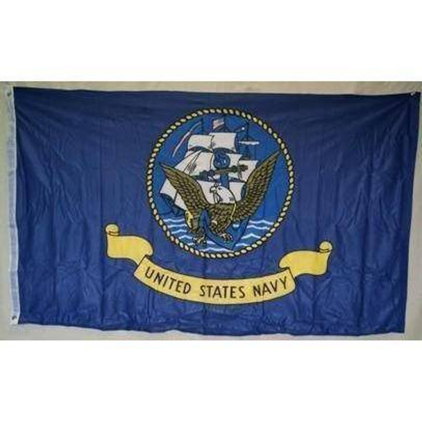 U.S. Navy Double Knitted Nylon 4 x 6 Flag