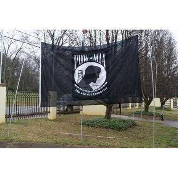 POW/MIA Double Knitted Nylon 5 x 8 Flag