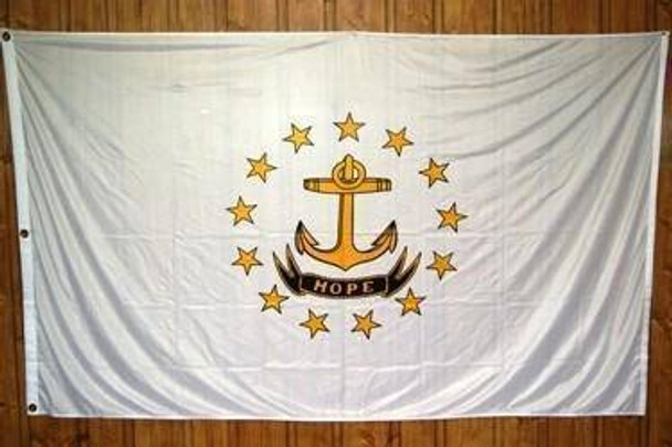 Rhode Island Knitted Nylon 5 x 8 Flag