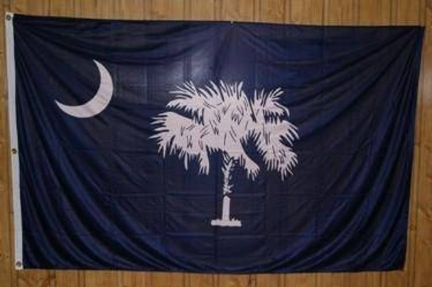 South Carolina Knitted Nylon 5 x 8 Flag