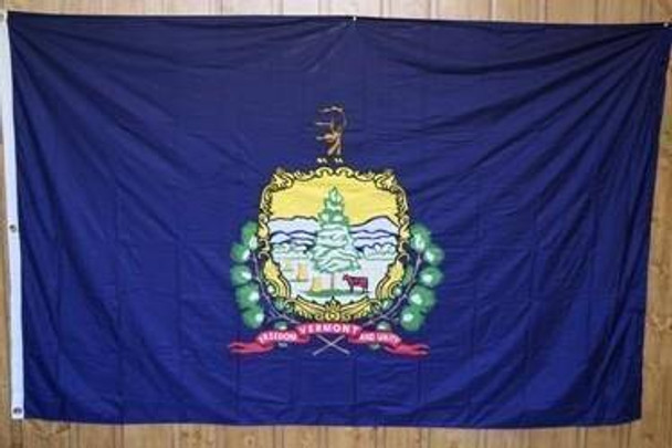 Vermont Knitted Nylon 5x8 Flag