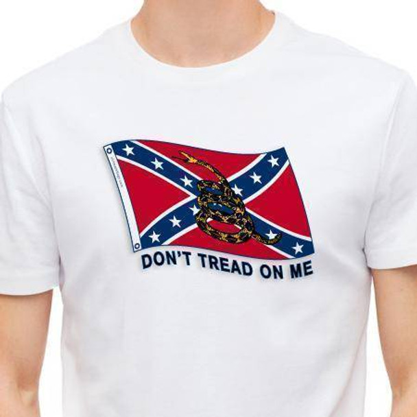 Rebel T-shirt Don't Tread on Me  (4XL)