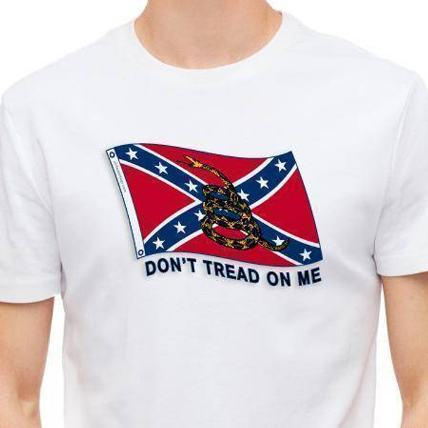 Rebel T-shirt Don't Tread on Me  (5XL)