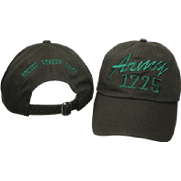 Army 1775 Washed Olive Green Cap