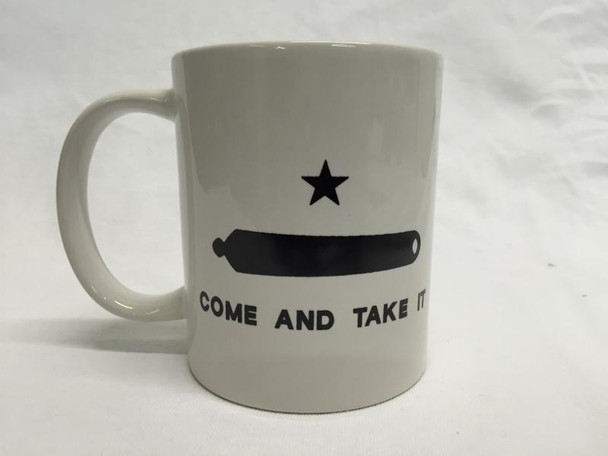 Gonzales Come and Take it Cannon Mug