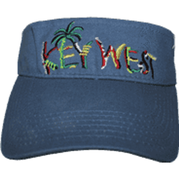Key West Blue Visor