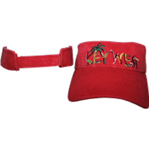 Key West Faded Red Visor