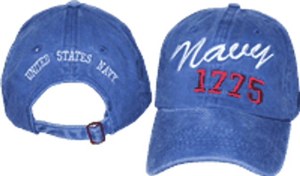Navy 1775 Faded Blue Cap