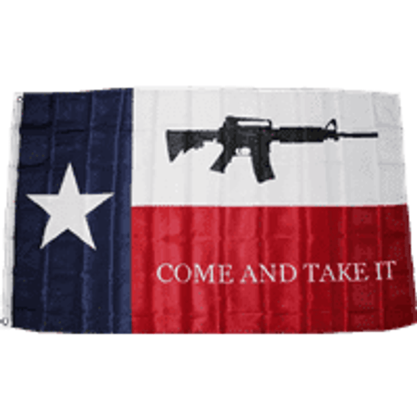 Texas M4 Come & Take It 3 X 5 ft. Standard