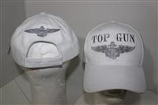 Top Gun White Cap