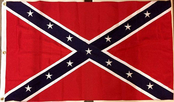 Rebel Flag - Confederate Flag-Outdoor-Double Nylon Embroidered