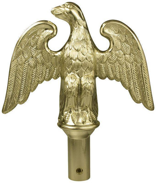 Perched Eagle Ornament, Gold Hi-Impact ABS