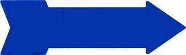 Blue Novelty Metal Arrow Sign A-103