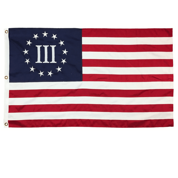 Betsy Ross Flag - Nyberg Three%  Flag - Nylon