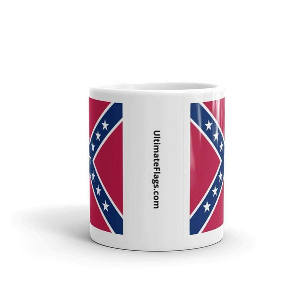 Rebel Battle Flag Mug