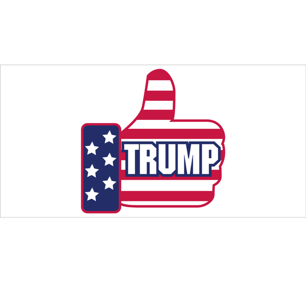 Pro Trump Thumbs Official Bumper Sticker