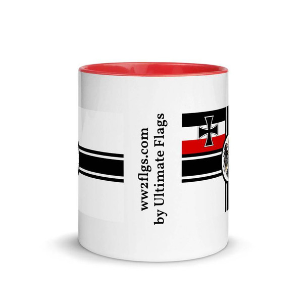 Kaiserliche Marine War Ensign 1903–1919 Mug with Color Inside