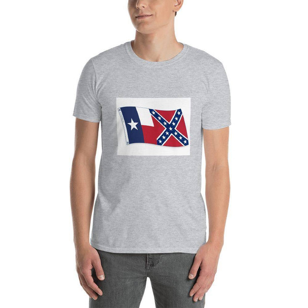 Texas Battle Flag Short-Sleeve Unisex T-Shirt