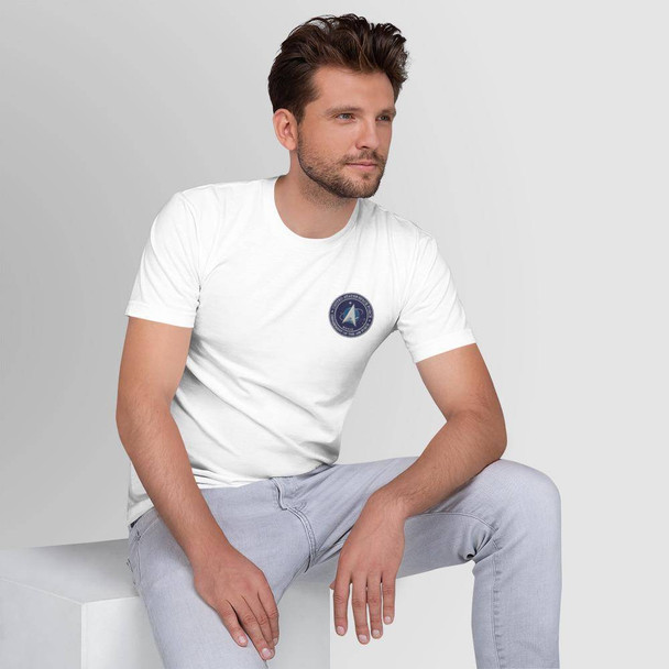 US Space Force Embroidered T-Shirt