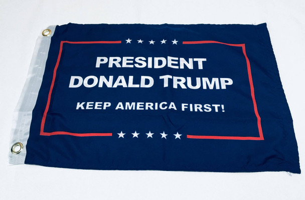 President Donald Trump Keep America First Flag