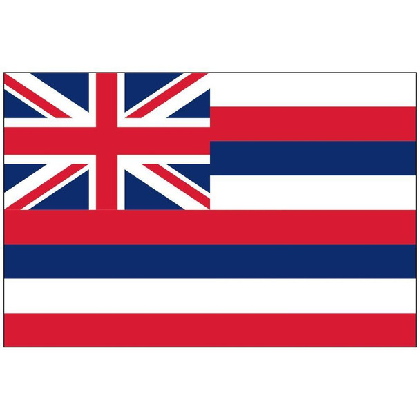 State of Hawaii Flag 3x5 ft Nylon Printed