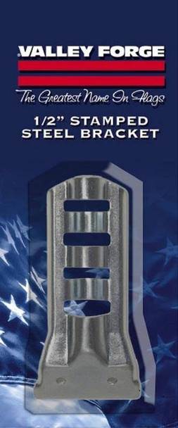 Valley Forge  4 in. L Steel  Flag Pole Bracket