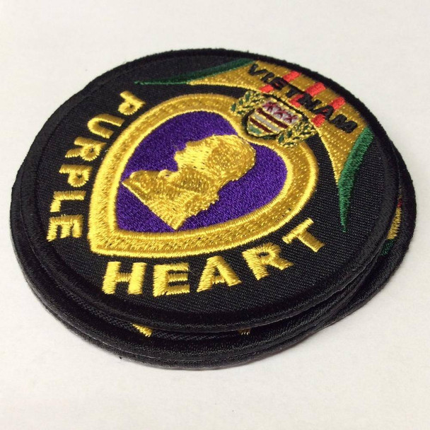 Vietnam Purple Heart Patch - 3 inches