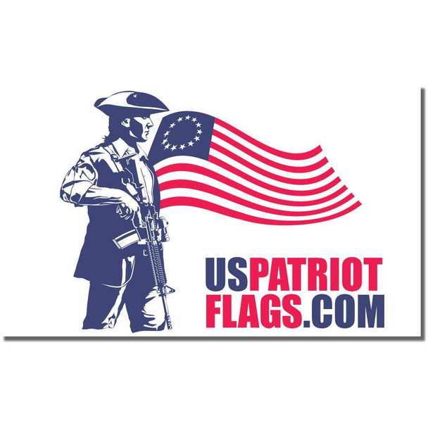 US Patriot Flags Nylon Printed Made in USA Betsy Ross