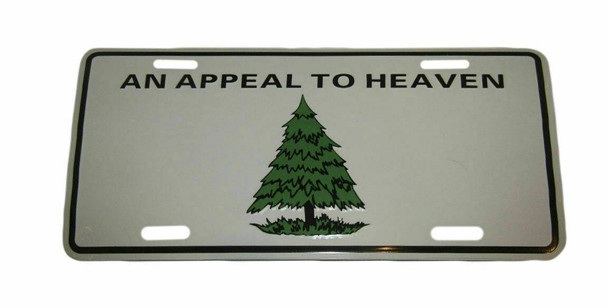 Washington's Cruisers Appeal to Heaven License Plate
