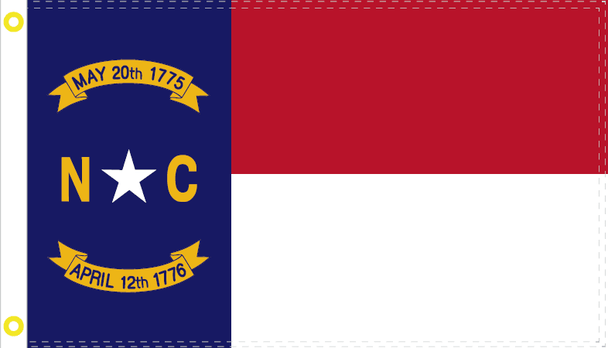 North Carolina  Flag 3 x 5 ft. Economical