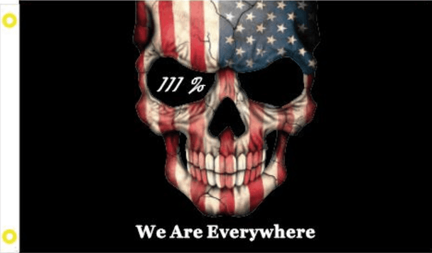 We Are Everywhere Punisher Flag