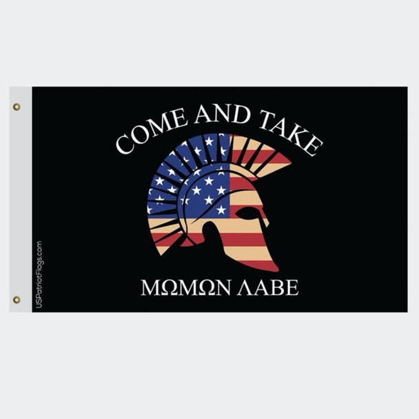 Molon Labe Come and Take It America Flag - Made in USA
