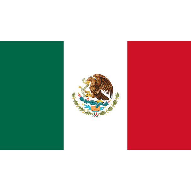 Mexico Flag Nylon Outdoor - Made in USA