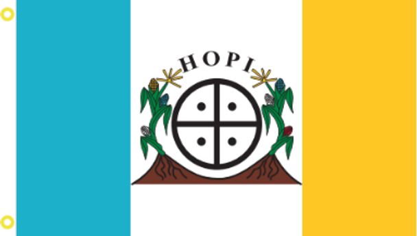 2'x3' Hopi Nation Flag - Rough Tex