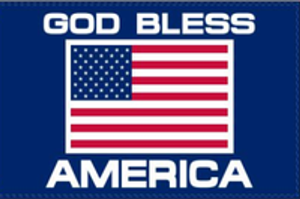 God Bless America USA Flag 3x5 ft. - Rough Tex