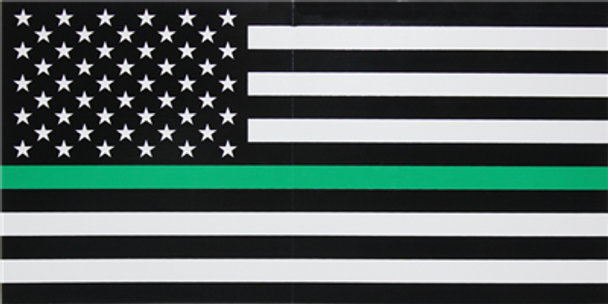 USA Thin Green Line Flag 3 X 5 ft. Standard