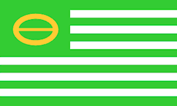 Ecology Flag - Environmental Flag, Green Flag 3x5 ft. Economical