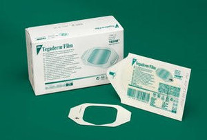 3M Tegaderm Transparent Film Dressing, Frame Style, Size 6cm x 7cm (2 3/8" x 2 3/4 ")   3M Tegaderm Transparent Film Dressing, Frame Style, Size 6cm x 7cm (2 3/8" x 2 3/4 ")