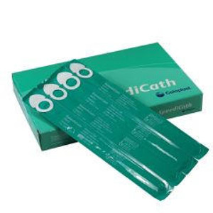 Coloplast Speedicath Male Coude Intermittent Catheter, Size 16Fr 16In  Coloplast Speedicath Male Coude Intermittent Catheter, Size 16Fr 16In