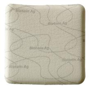 Coloplast Biatain Ag Non-Adhesive Foam Dressing, Size 15cm x 15cm (6" x 6") Coloplast Biatain Ag Non-Adhesive Foam Dressing, Size 15cm x 15cm (6" x 6")