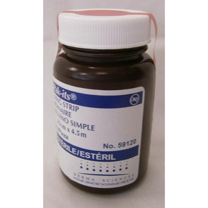 Derma Science Pak-Its Plain Packing Gauze, Size 0.6cm x 4.5m (1/4" x 5yds)  Derma Science Pak-Its Plain Packing Gauze, Size 0.6cm x 4.5m (1/4" x 5yds)