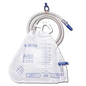 Medline Urology Drainage Bag With Antireflux Valve, Size 2000Ml  Medline Urology Drainage Bag With Antireflux Valve, Size 2000Ml
