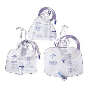 Medline Economical Urinary Drain Bag W/ Anti-Reflux Tower, Slide-Tap Drainage Port Latex-Free 2000Ml Medline Economical Urinary Drain Bag W/ Anti-Reflux Tower, Slide-Tap Drainage Port Latex-Free 2000Ml