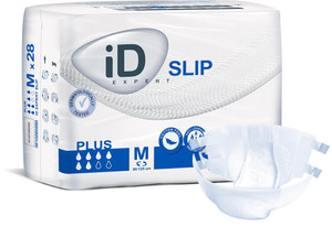 ID Id Slip Plus Medium, (31"-49"), 2000Ml Absorbency. ID Id Slip Plus Medium, (31"-49"), 2000Ml Absorbency.