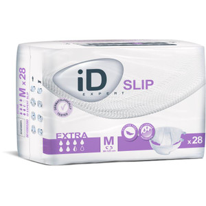 ID Id Slip Extra Day Brief (31.5-49"), 2450Ml Absorbency, Medium 