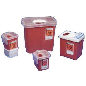 Covidien / Medtronic Sharpsafety Large Volume Sharps Containers 2.2 Quart,Red Covidien / Medtronic Sharpsafety Large Volume Sharps Containers 2.2 Quart,Red