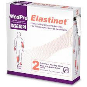 AMG Elastinet Dressing, Size 2, Small Hand/Arm/Leg/Foot, Latex-Free, Ea/1 AMG Elastinet Dressing, Size 2, Small Hand/Arm/Leg/Foot, Latex-Free, Ea/1