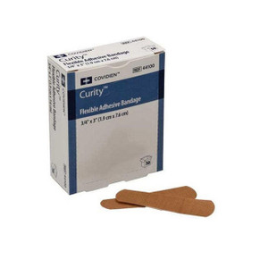 Covidien / Medtronic Curity Adhesive Fabric Knuckle Bandage, 1 X3" 7/8" Covidien / Medtronic Curity Adhesive Fabric Knuckle Bandage, 1 X3" 7/8"